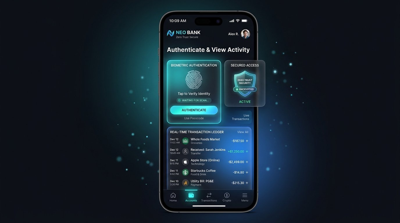 Secure Mobile Banking App
